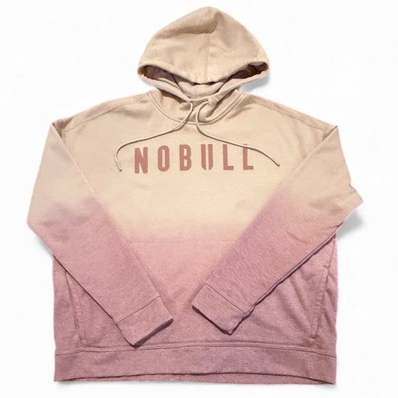 NOBULL Women's Ombré Hoodie in Rose size L - Picture 1 of 5